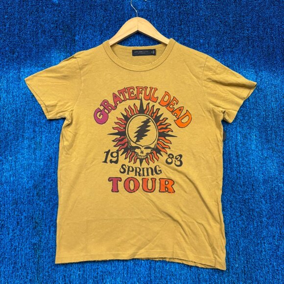Grateful Dead 1983 Spring Tour Steal Your Face Band Tee M - Picture 1 of 4